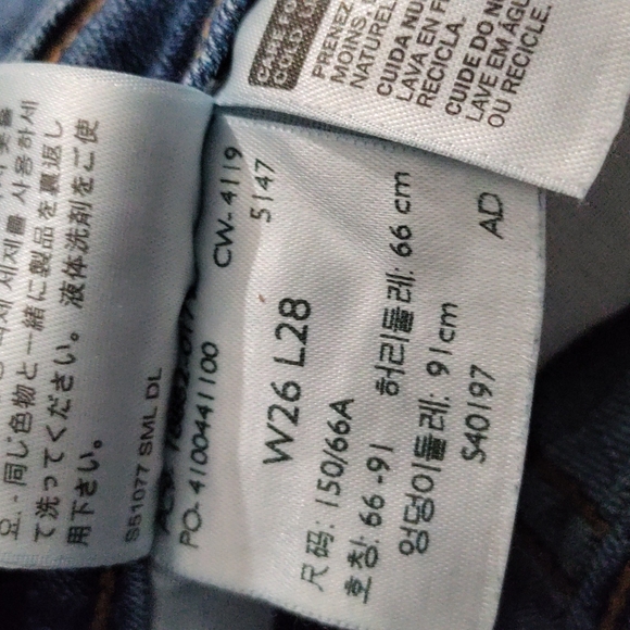 Levi's 721 women's size 26 skinny jeans - Picture 4 of 4